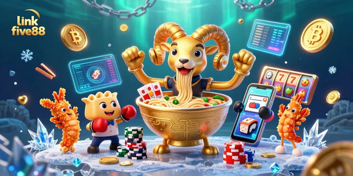 Experience dynamic gaming action with the link five88 slot scene filled with vibrant casino elements.