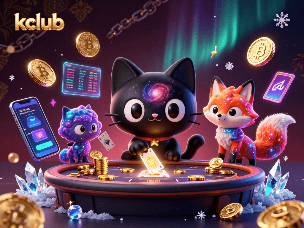 Kclub combines engaging gameplay with vibrant graphics in an intricate cosmic casino setting.