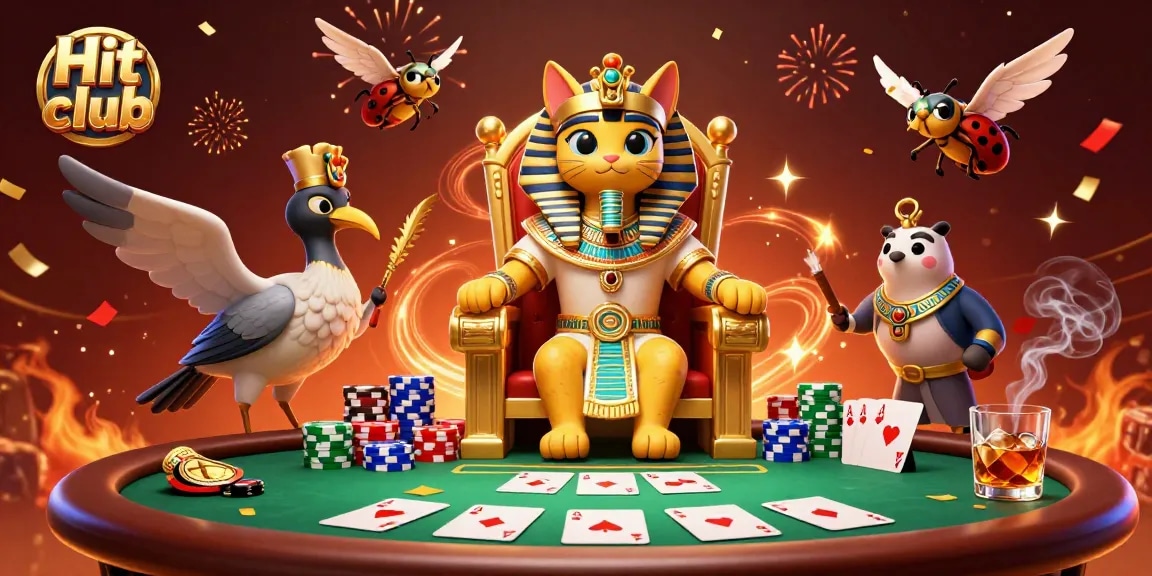 Experience the excitement at Hit club casinos with vibrant gaming scenes and engaging characters.