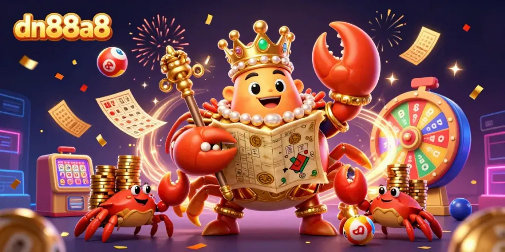 Win big at dn88a8 with thrilling casino games, vibrant lottery elements, and festive celebration!