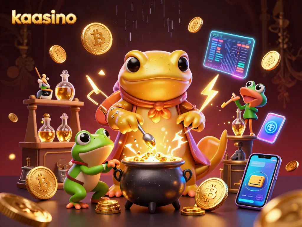 Experience the vibrant world of kaasino with dynamic casino elements and engaging characters.