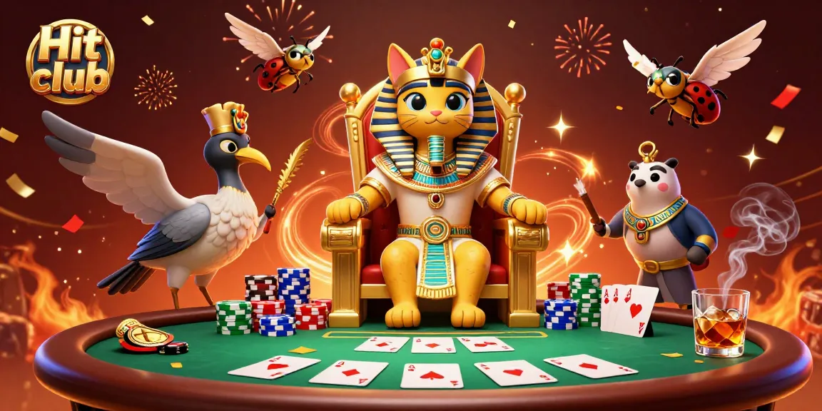 Experience the excitement at Hit club casinos with vibrant gaming scenes and engaging characters.