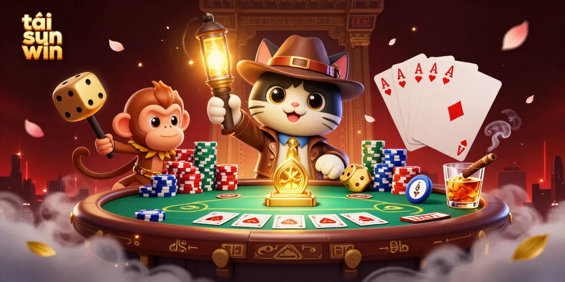 Experience the thrill of tải sun win with a vibrant, detailed illustration of a casino artifact discovery.