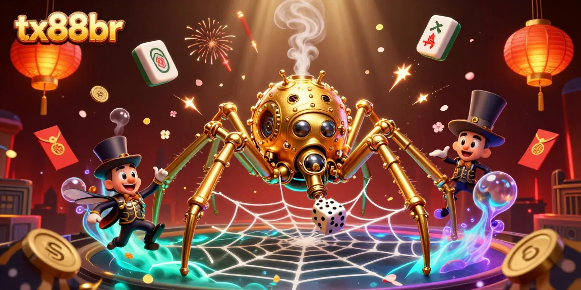 Experience the thrill at tx88br with vibrant gambling elements, showcasing a lively casino atmosphere.