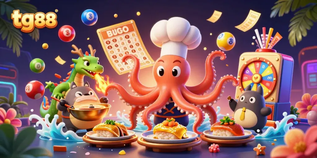 Catch thrilling wins with tg 88 in an action-packed seafood adventure featuring unique characters.