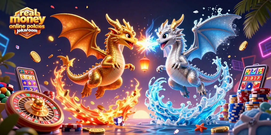 Experience thrilling real money online pokies jokaroom with vibrant dragons and gaming elements.