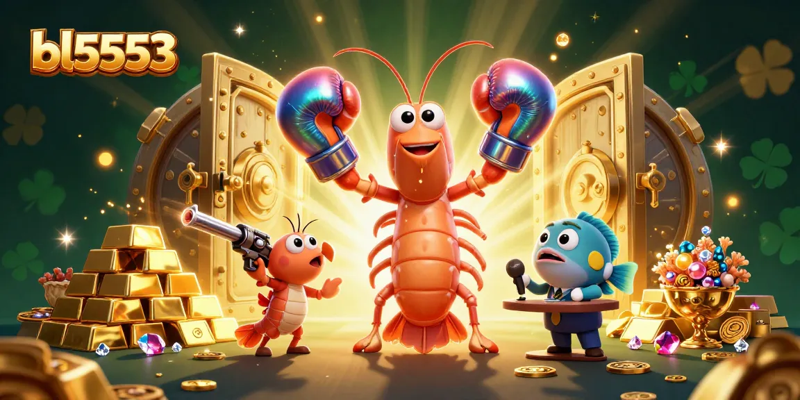 Engage in thrilling gameplay at bl5553, where vibrant 3D characters battle amidst golden riches and dynamic casino elements.