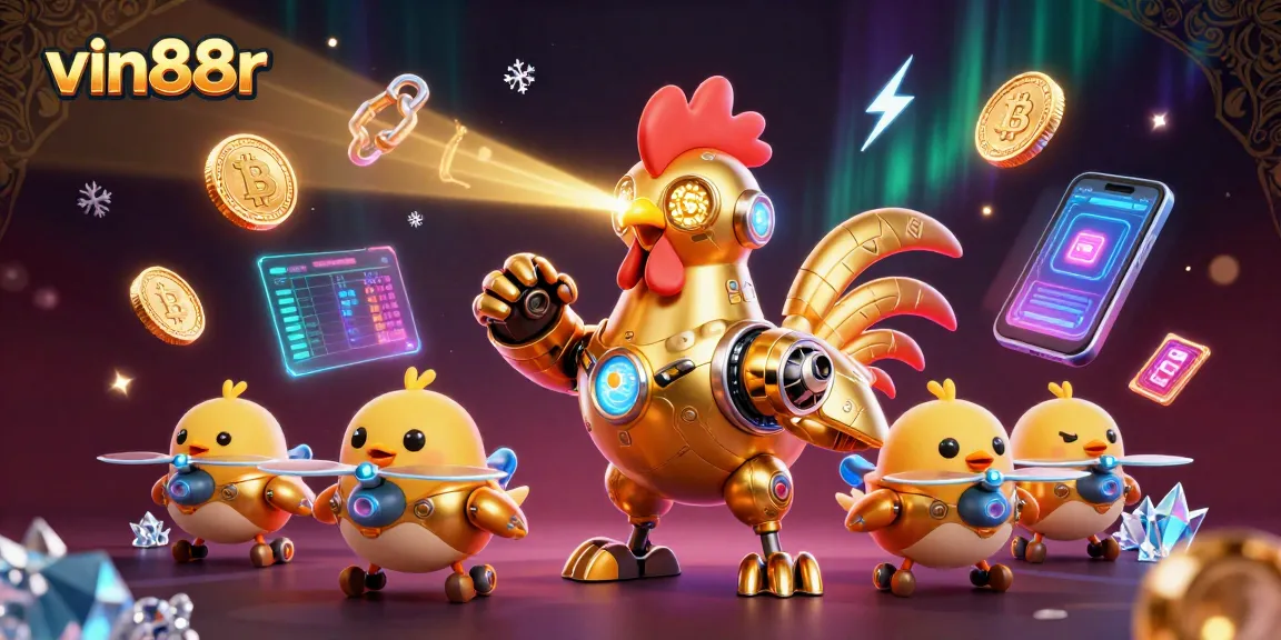 Enhance your gaming experience with vin88r's futuristic casino features.