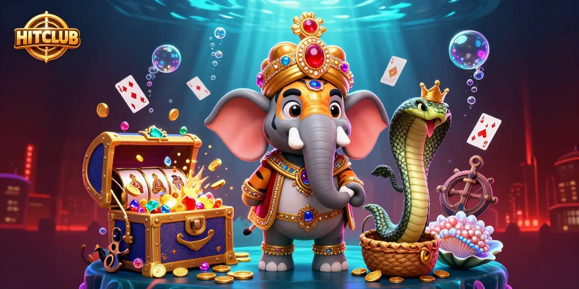 Engage in exhilarating slots at HITCLUB with colorful gems and dynamic game elements!